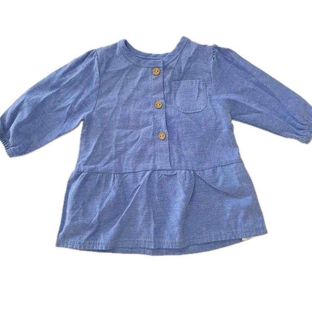 Bon-bebe baby girl's Blue Blouse